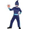 amscan - Costume per bambini PJ Masks Night Ninja, tuta, copricapo con maschera per gli occhi, accessori giocattolo, eroi