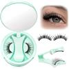 Uheltosly Ciglia Finte Magnetiche,Riutilizzabili ciglia Magnetiche,Impermeabile magnetic Lashes, senza colla,Facile Da Indossare E Rimuovere,Look naturale,Utilizzo quotidiano(Style H03)