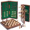 Italfama Set Di Scacchi Magnetico In Legno Italfama Con Scatola Di Stoccaggio 25Cm Italia