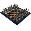 Italfama Romani Vs Arabi Resina Scacchi Set Similpelle Tavola 33cm Italfama Italia