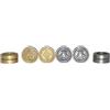 Italfama Set Di Scacchi In Metallo Florentino Italfama 4,5Cm Oro Argento 24 Pezzi
