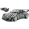 Solido PORSCHE 911 964 RWB N.13 BODY KIT THE ZEBRA 1994 WHITE/BLACK 1:18