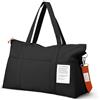 flintronic Borsone da Viaggio Donna, Borsone da Viaggio Grande, Impermeabile e Lightweight, Grande Capacità Borsa Sportiva, per Imbarco Viaggio Sport Palestra -Nero