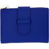 Camomilla Milano Portacarte Donna, Similpelle, Collezione Jelly Bag, Misura S, Colore Blu