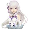 BANDAI Raro Re: Zero Emilia Busto Figura IN Esclusiva Per Giappone Kuji 2021 23cm