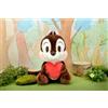 SEGA Rare Disney Chip & Dale Mega Big Peluche Bambola Chip Cuore Ver. Esclusivo A JP