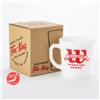 Fire King Rare Fire King Impugnatura a D Tazza Wilson Logo Rosso Latte Vetro 2024 Da Japan