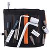 DIRBAK Borsa da polso magnetica Cintura per attrezzi Super resistente 10 magneti 2 tasche per elettricisti Falegnami Progetti fai da te Tessuto Oxford 1680D Nero Arancione Cinturino