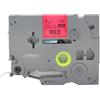BROVACS Nastro laminato nero su rosso, compatibile con stampanti Brother P-Touch TZ 411 TZe 411, 6 mm, OPA4411