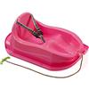 Marmat - Slitta per bambini con cintura di sicurezza, fino ai 3 anni, Colore: rosa., Länge [cm]: 71; Breite [cm]: 52; Höhe [cm]: 28,5