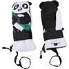 FILFEEL da Sci per Bambini Panda Junior - da Antiscivolo Antivento con Piastra da Polso, Tessuto Antispruzzo a Doppio Strato e Morbida Fodera in Peluche, da Snowboard per Ragazzi (L)