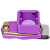 SUNGOOYUE Mini Custodia Magnetica Portatile per Gesso da Biliardo, Porta Gesso per Stecca in Alluminio con Clip Fissa, Scatola per Rossa per Giocatori di Biliardo, Trasporto con Cintura, Accesso