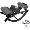 Generico Esercizio Rock Stepper - Attrezzatura per esercizi, Rock Machine Stepper da lato a lato, Attrezzo fitness per dormitorio di casa, Ufficio e palestra Accessorio per gambe, addominali e glutei, Attrezza