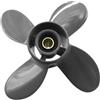 Generico Compatibile con L'elica Fuoribordo Yamaha Honda 9.9-20HP 9 1/4x11