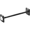 Eisenlink Manubrio in acciaio, regolabile, con 1 paio di viti da 2 kg, per fitness, palestra, allenamento a casa, 7 kg, 11 kg, 100 cm