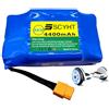 SSCYHT Batteria al Litio di Ricambio 10S2P 36V 4.4Ah (4400mAh) — Batteria Multiuso con connettore XT60, Ricambio per Hoverboard e Veicoli autobilanciati