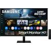 Samsung M7 M70F Monitor PC 81,3 cm [32] 3840 x 2160 Pixel 4K Ultra HD LED Nero (Samsung Smart LS32FM702UUXE) [LS32FM702UUXEN]
