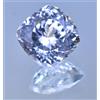 Gemscopious Naturale 20.85 KT Bianco Montana Zaffiro Taglio Cushion Certificato Loose Gemma