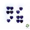 Sbi Gems 3.50x3.50 MM Naturale Zaffiro Blu Forma Cuore Taglio Lotto 12 Pz 2.66 K Gemme Gf