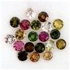Egemdiamond Rotondo Naturale Non Scaldato Multicolore Tormalina 20pcs 4.20ct 3.6mm Lot Gemma