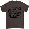 Gil dan Il Mio Brother È Anziani 30th 40th 50th Compleanno T-Shirt 100% Cotone