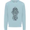 Awdis Felpa Jumper Per Bambini Con Elefante In Arte Mandala Nera