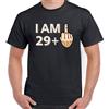 T-Shirt Per Il 30° Compleanno 29 + 1 Divertente Regalo Offensivo Con Dito Medio