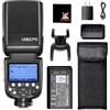 GODOX V860III-S Flash Fotocamera TTL 76Ws 1/8000s HSS GN60 1.5s Tempo Riciclo, 2W LED Lampada Pilota 5300K±200K Temperatura Colore, Blocco Sgancio Rapido, Adatto per Fotocamere Serie Sony