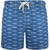 Blue coast yachting Costume da Bagno Uomo Asciugatura Rapida, Pantaloncini da Nuoto in Poliestere per Spiaggia e Piscina, Shorts Sportivi con Fodera in Rete e Tasche