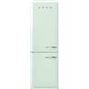 SMEG FRIGORIFERO COMBINATO SMEG FAB32LPG6, Capacità netta totale 331 l, Rumorosità: 35 dB(A), 3 ripiani, Dimensioni: L 60,1 cm A 196,8 P 72,8 cm, Green, Classe C