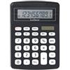 Lexibook, Calcolatrice da ufficio a 10 cifre con convertitore in euro, nero, EL226