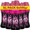 Lenor Profumatore Bucato Perle Profumate Lavatrice, Unstoppables Freschezza Floreale, Maxi Formato 6 x 195g, Intensificatore Di Profumo