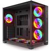 njoy Case NJOY PC AURA, ARGB, torre media ATX, nero