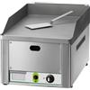 Fimar attrezzature per la ristorazione p FRY1LMC Fry top a gas da banco piano singolo liscio acciaio cromato