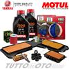 MOTUL - HIFLO - NGK - EBC - BANDO Tagliando YAMAHA Majesty 400 2004 2005 / Kit Olio Motul 7100 10W40 Set Freni EBC
