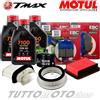 MOTUL - HIFLO - EBC TM130 KIT TAGLIANDO YAMAHA T-MAX 530 2015 2016 OLIO 7100 FILTRI PASTIGLIE TMAX