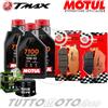 MOTUL - HIFLO - BREMBO Tagliando YAMAHA TMAX 500 2001 2002 2003 Olio Motul 7100 Filtro Pastiglie T-MAX