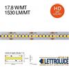 ELETTROLUCESTORE striscia led h.d. 96w luce fredda 6000Â°k 8400 lumens 24V IP20 pcb 10mm bobina da 1200 smd 3528 1017