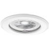 KANLUX portafaretto da incasso fisso rotondo bianco per gu10 e mr16 0550