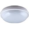 beghelli plafoniera geo led 20w round white 4000k luce naturale ip65 beghelli 75323