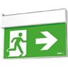 beghelli emergenza up led exit at opt 30m ip40 sa 8lto beghelli 4381