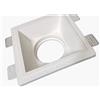 ELETTROLUCESTORE faretto da incasso in gesso ceramico quadrato per ar111 csf042