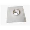 ELETTROLUCESTORE faretto in gesso ceramico quadrato con rilievo artistico verniciabile csf140