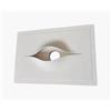 ELETTROLUCESTORE faretto porta faretto in gesso ceramico occhio di osiride verniciabile csf150