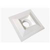 ELETTROLUCESTORE porta faretto faretto in gesso ceramico piramide verniciabile csf220