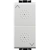bticino living light 2 pulsanti no interbloccati 10a saliscendi incasso frutto serranda n4037
