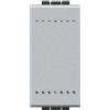 bticino living light tech interruttore unipolare 1 polo 16a 1 modulo grigio chiaro frutto nt4001n