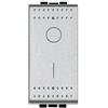 bticino living light tech interruttore bipolare 2 poli 16a 1 modulo grigio chiaro frutto bticino nt4002n