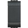 bticino living light interruttore unipolare 1polo 16a 1 modulo antracite frutto bticino l4001n