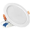 ELETTROLUCESTORE plafoniera da Incasso 15w rgb+cct ip54 faretto led milight fut069 2389